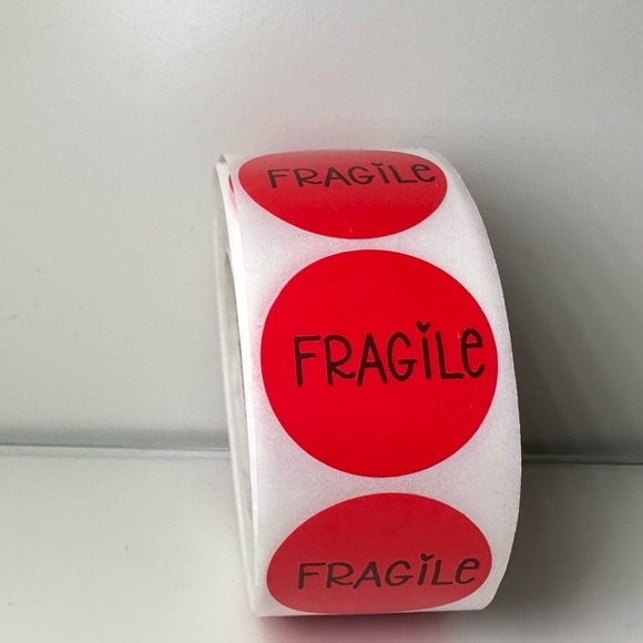 100 Fragile Stickers | packaging sticker NEW​ - Picture 4 of 9